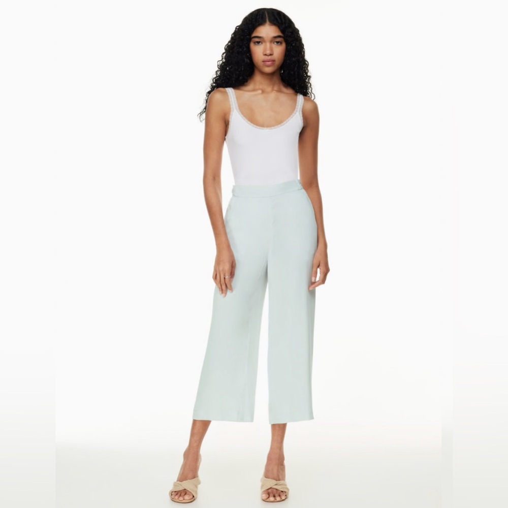 NEW Aritzia Wilfred Faun Ankle pant in frozen gray size small petite